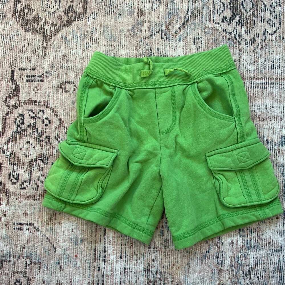 Cherokee Kids Green Cargo Shorts